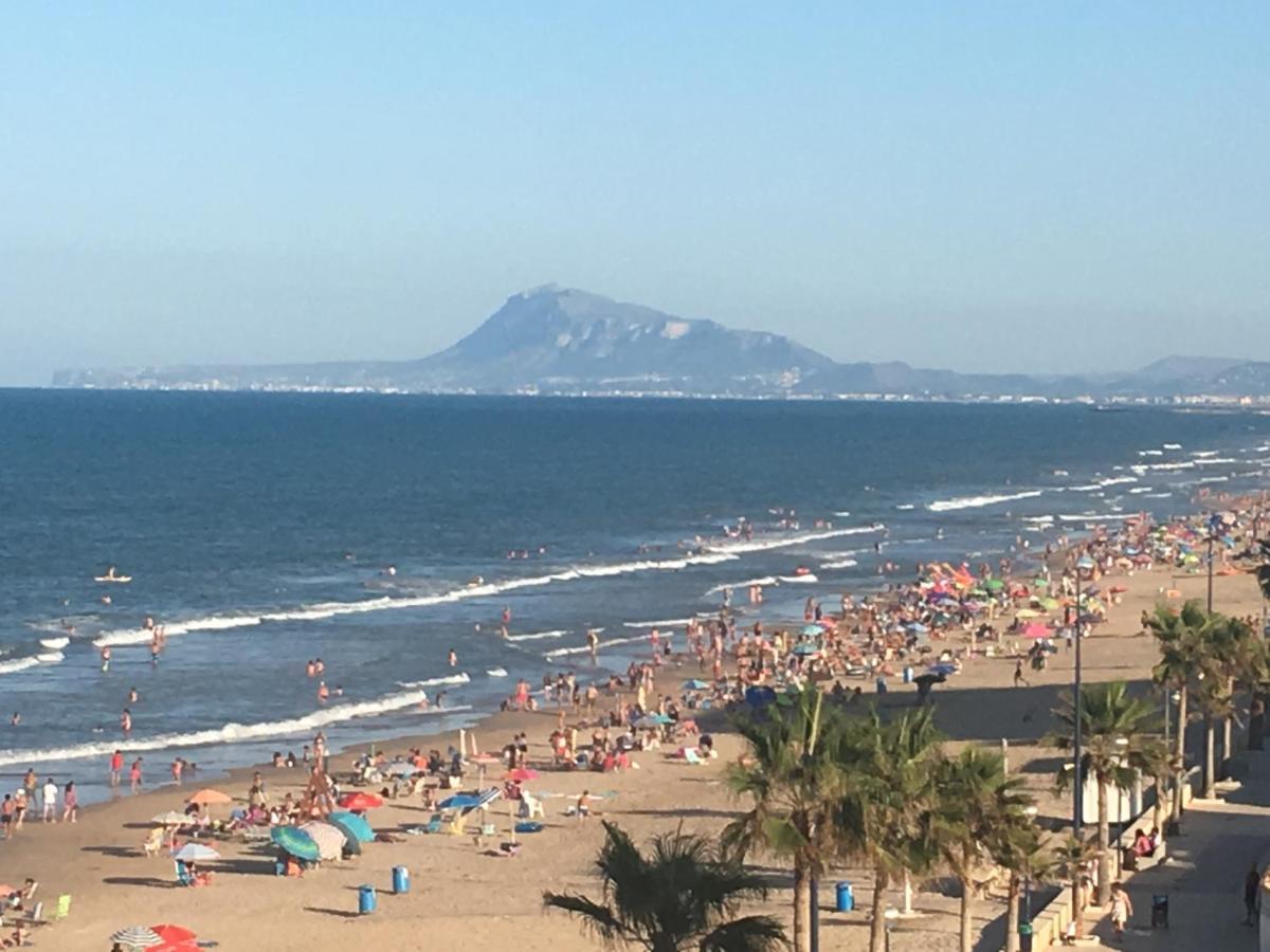 Apartamento Primera Linea De Playa Bellreguard Dış mekan fotoğraf